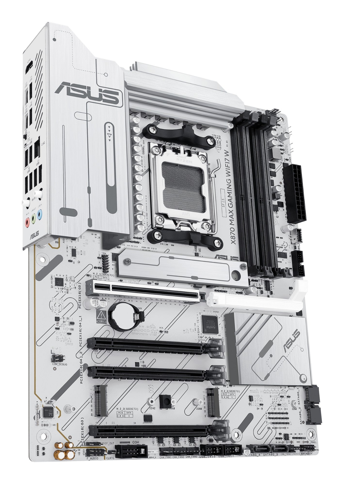 ASUS X870 MAX GAMING WIFI7 W AMD X870 Socket AM5 ATX Motherboard