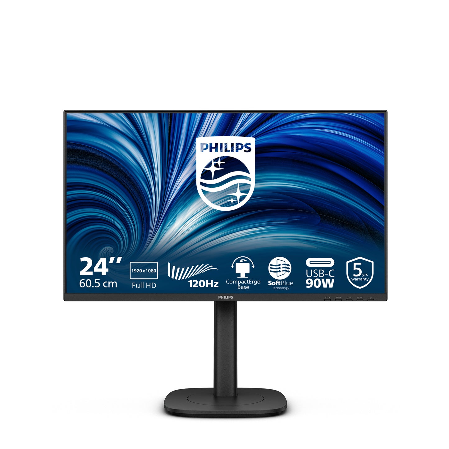 Philips 3000 series 24B2U3301/00 23.8" Full HD IPS 120Hz Monitor