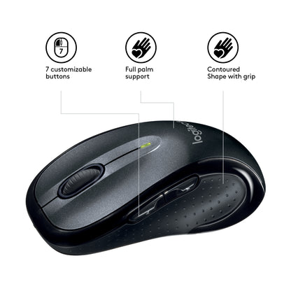Logitech M510 Right-hand Wireless Mouse