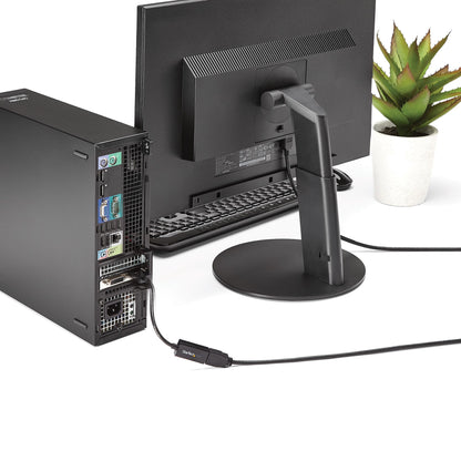 StarTech.com DisplayPort to HDMI Adapter - 4K 30Hz Active DisplayPort to HDMI Video Cable