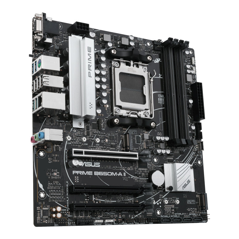 ASUS PRIME B650M-A II-CSM AMD B650 Socket AM5 micro ATX Motherboard