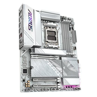 Gigabyte X870E AORUS ELITE WIFI7 ICE Motherboard - Supports AMD Ryzen 9000 CPUs