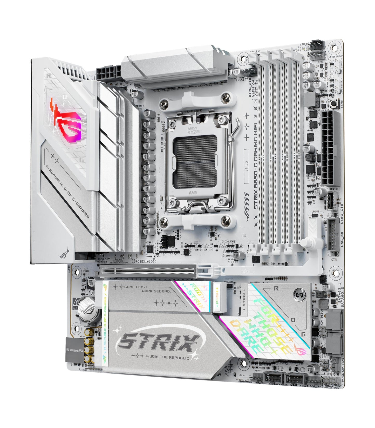 ASUS ROG STRIX B850-G GAMING WIFI AMD B850 Socket AM5 micro ATX Motherboard
