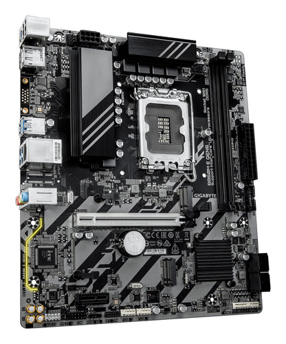 Gigabyte B860M E GEN5 Motherboard - Intel Core Ultra Series CPUs, 4+1+2 Phases VRM