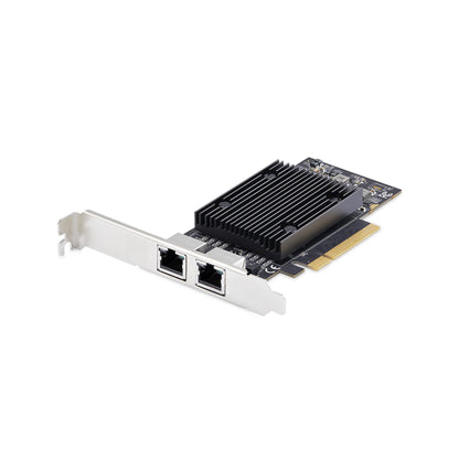StarTech.com 2-Port PCIe 10Gb Ethernet Network Card, 10GbE Network Interface Card Network Adapter