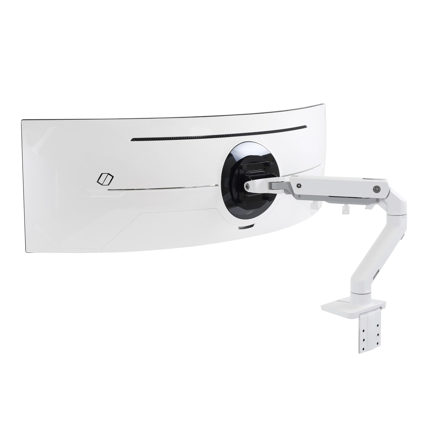 Ergotron HX Series HX Desk Monitor Arm with HD Pivot (white) Mount