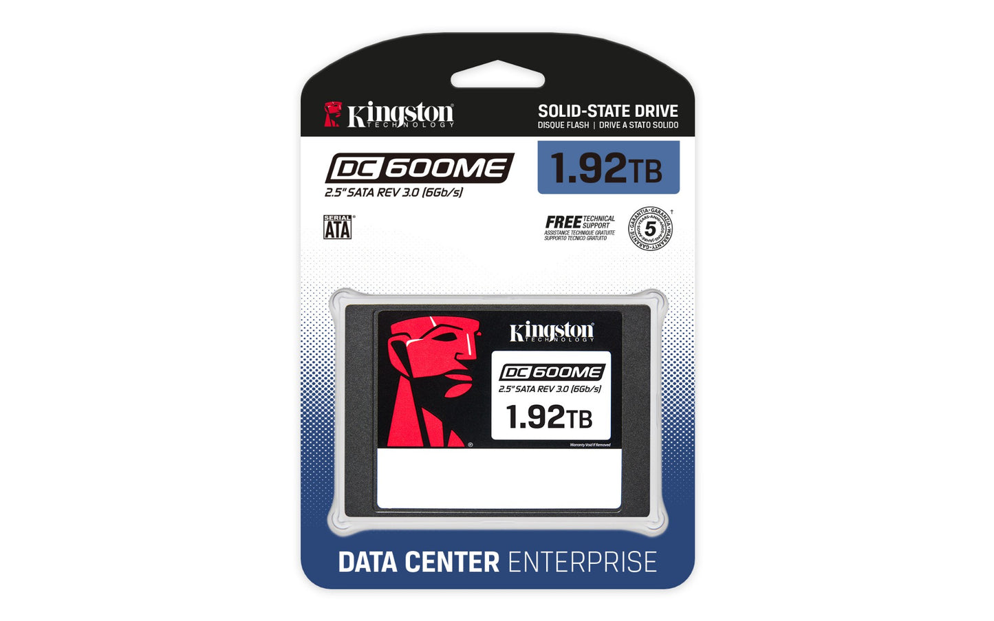 Kingston Technology SEDC600ME/1920G 1.92TB 2.5" SATA Enterprise SSD