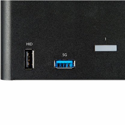 StarTech.com 2 Port Triple Monitor DisplayPort KVM Switch - 4K 60Hz UHD HDR