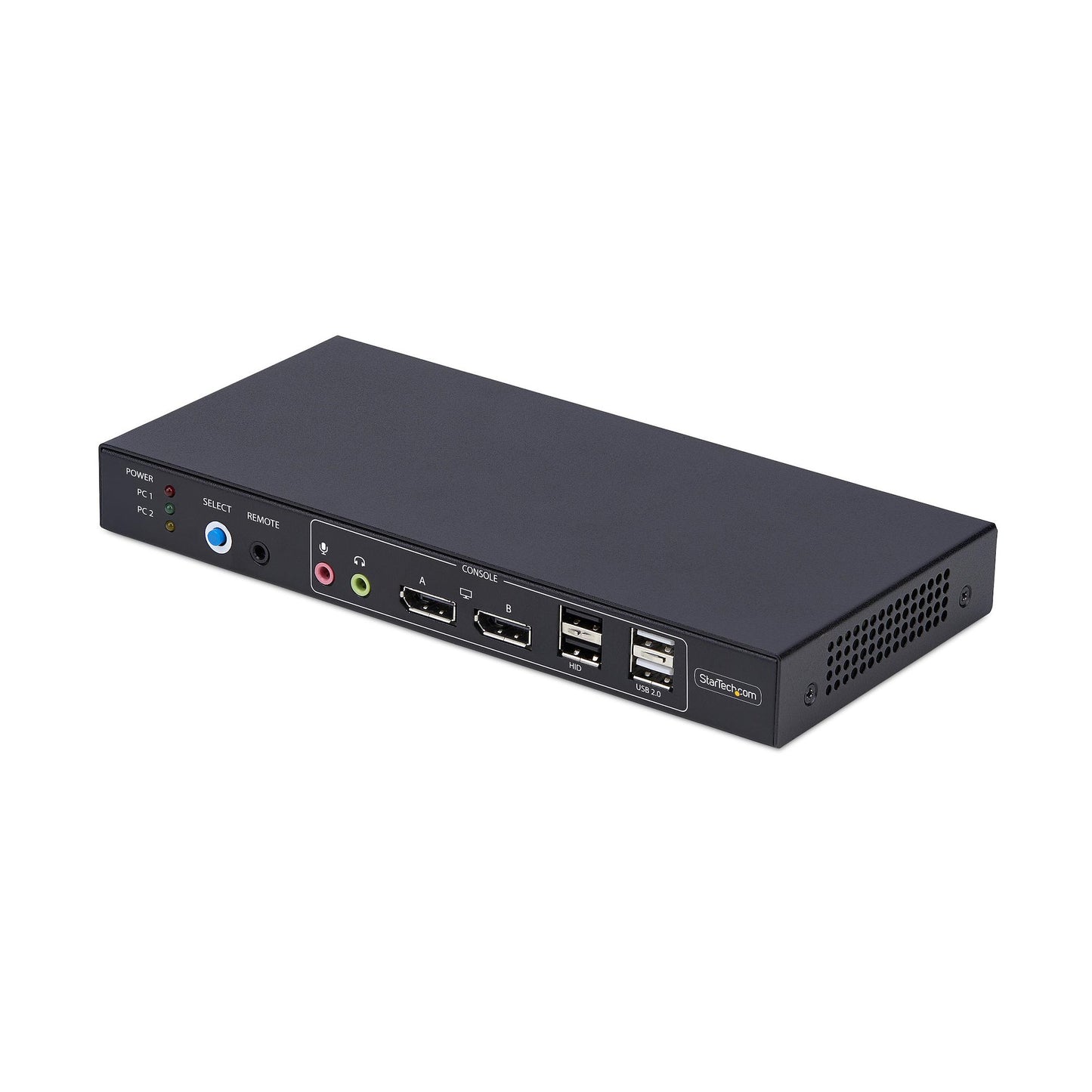 StarTech.com 2-Port Dual-Monitor DisplayPort KVM Switch with Dual View Video Matrix