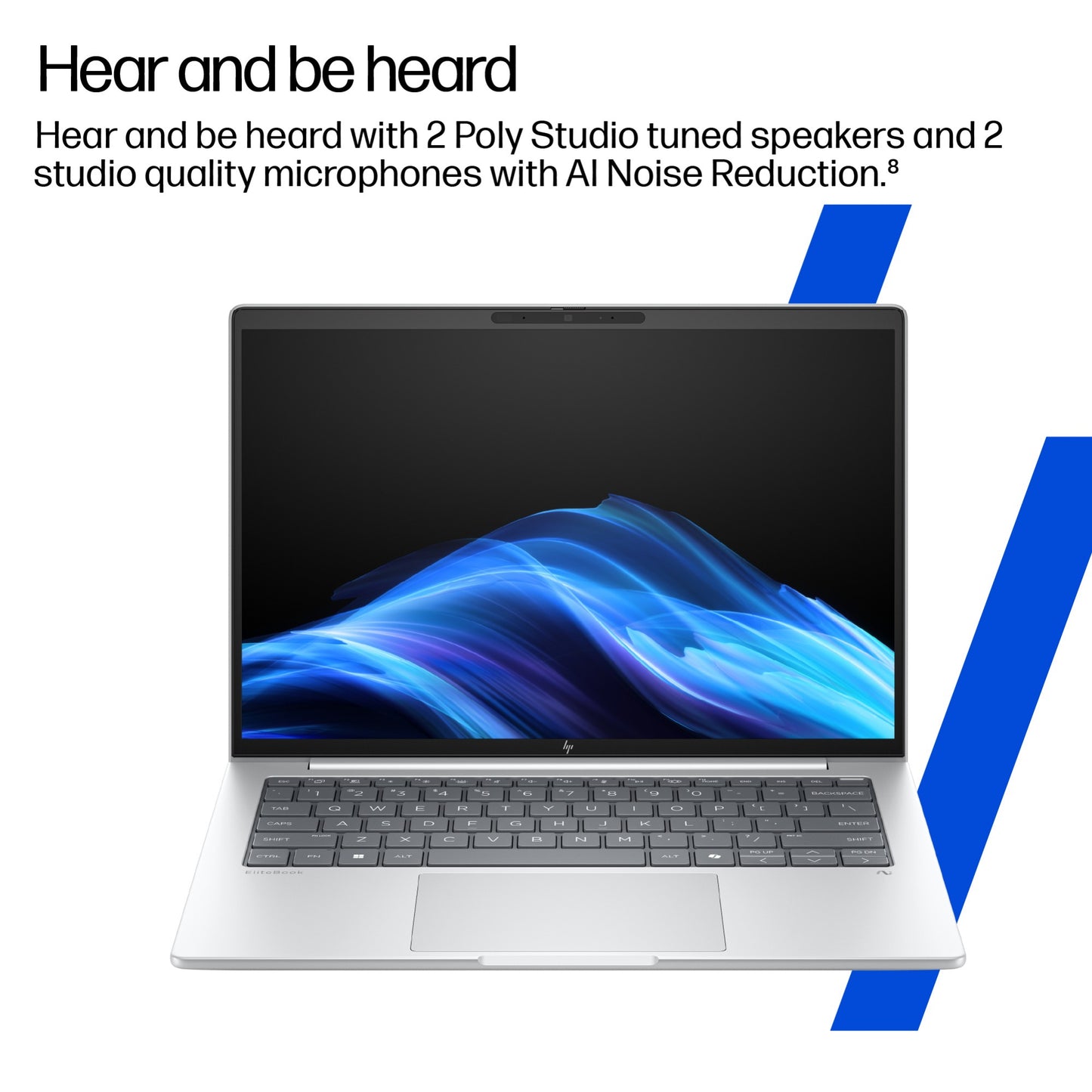 HP EliteBook 8 G1i Next Gen AI Wolf Pro Security Edition Copilot+ PC 14" Core Ultra 5 228V 32GB 512GB SSD Laptop