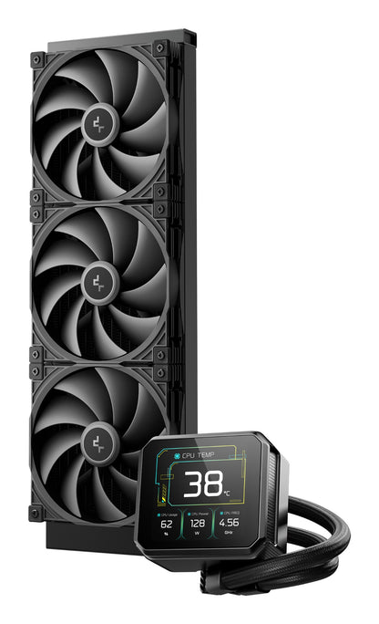 DeepCool Spartacus 420 Processor Liquid cooling kit 14 cm Black