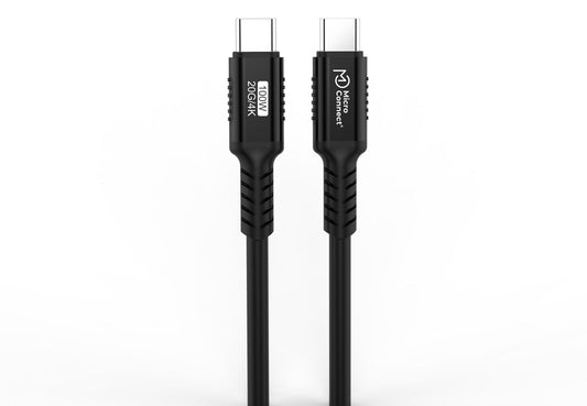 Microconnect MC-USB4-CC20LQ-2 USB cable USB4 Gen 3x2 2 m USB C 240 W Black