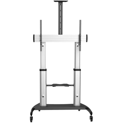 StarTech.com Mobile TV Stand - Heavy Duty TV Cart for 60-100" Display (100kg/220lb) Mount