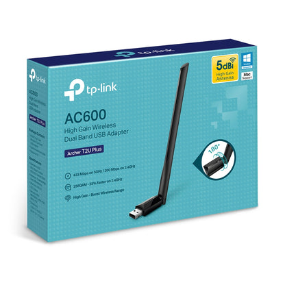 TP-LINK Archer T2U Plus Internal WLAN 600 Mbit/s Network Adapter