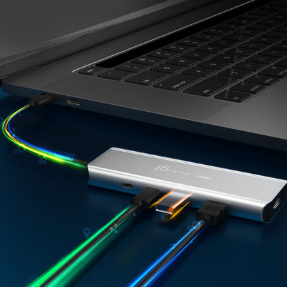 j5create JCD401 USB4™ Multi-Port USB-C Docking Station