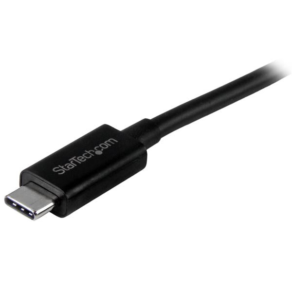 StarTech.com 3ft (1m) USB-C Cable, USB 10Gbps, 60W (3A) Power Delivery, 8K 60Hz / 4K