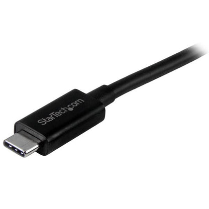 StarTech.com 3ft (1m) USB-C Cable, USB 10Gbps, 60W (3A) Power Delivery, 8K 60Hz / 4K