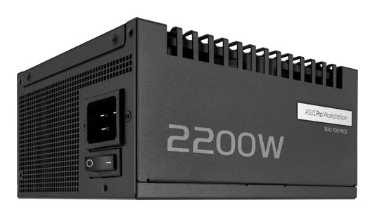ASUS Pro WS 2200W Platinum power supply unit 20+4 pin ATX ATX Black