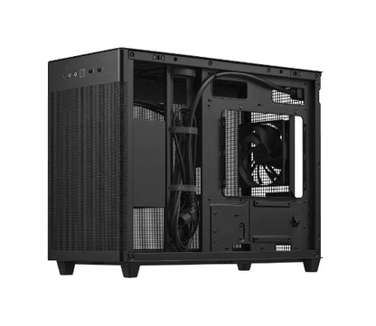 ASUS PRIME AP201 MicroATX Mini Tower Black PC Case
