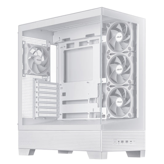 ASUS A31 Plus TG ARGB WHITE Midi Tower PC Case