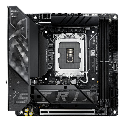 ASUS ROG STRIX B860-I GAMING WIFI Intel B860 LGA 1851 (Socket V1) mini ITX Motherboard