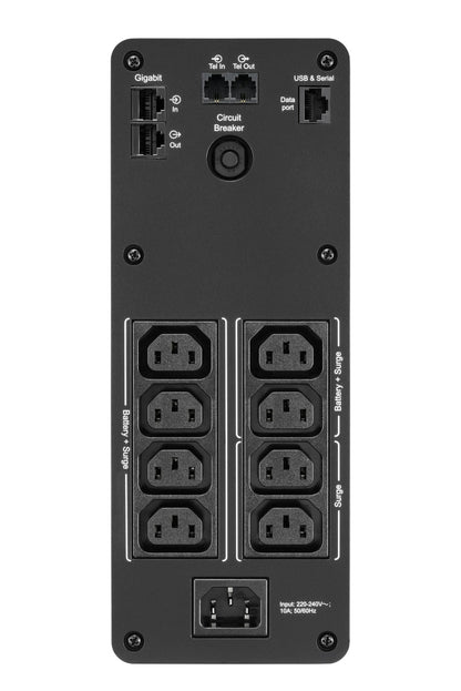 APC Back-UPS Pro 1600VA 960W Line-Interactive UPS (R1600SI)