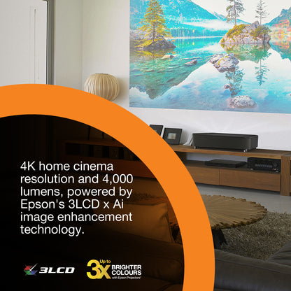 Epson Lifestudio Grand Plus EH-LS970B - Metallic black Projector