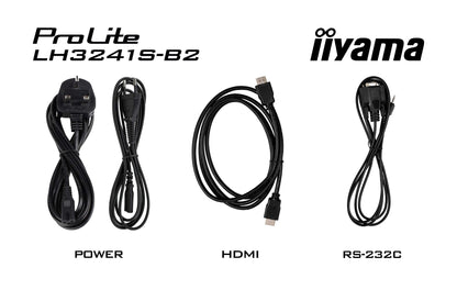 iiyama LH3241S-B2 Signage Display Kiosk design 31.5" Full HD IPS Monitor