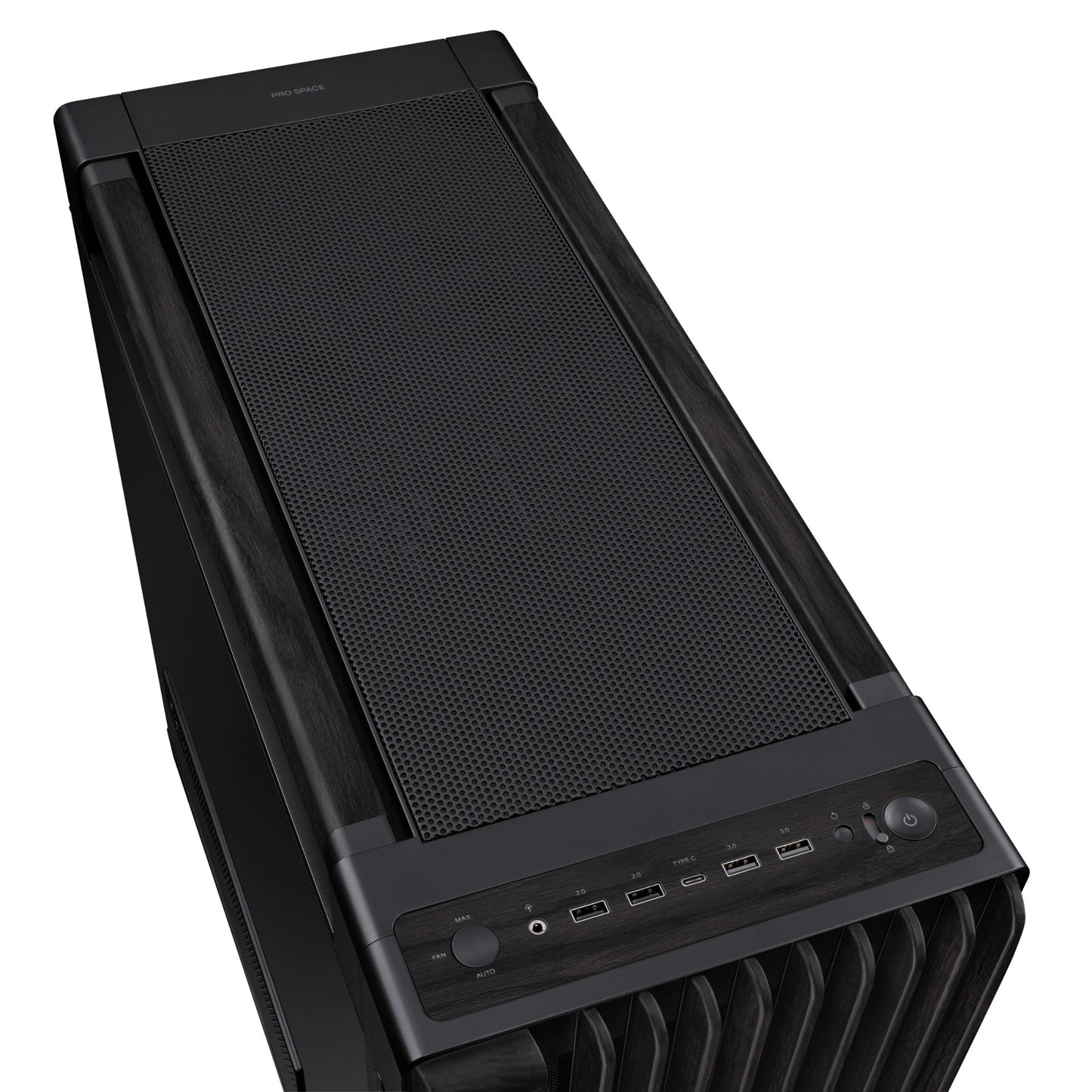 ASUS ProArt PA602 Wood Edition Midi Tower Black PC Case