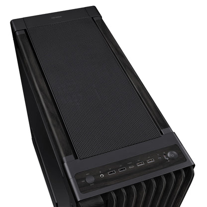 ASUS ProArt PA602 Wood Edition Midi Tower Black PC Case