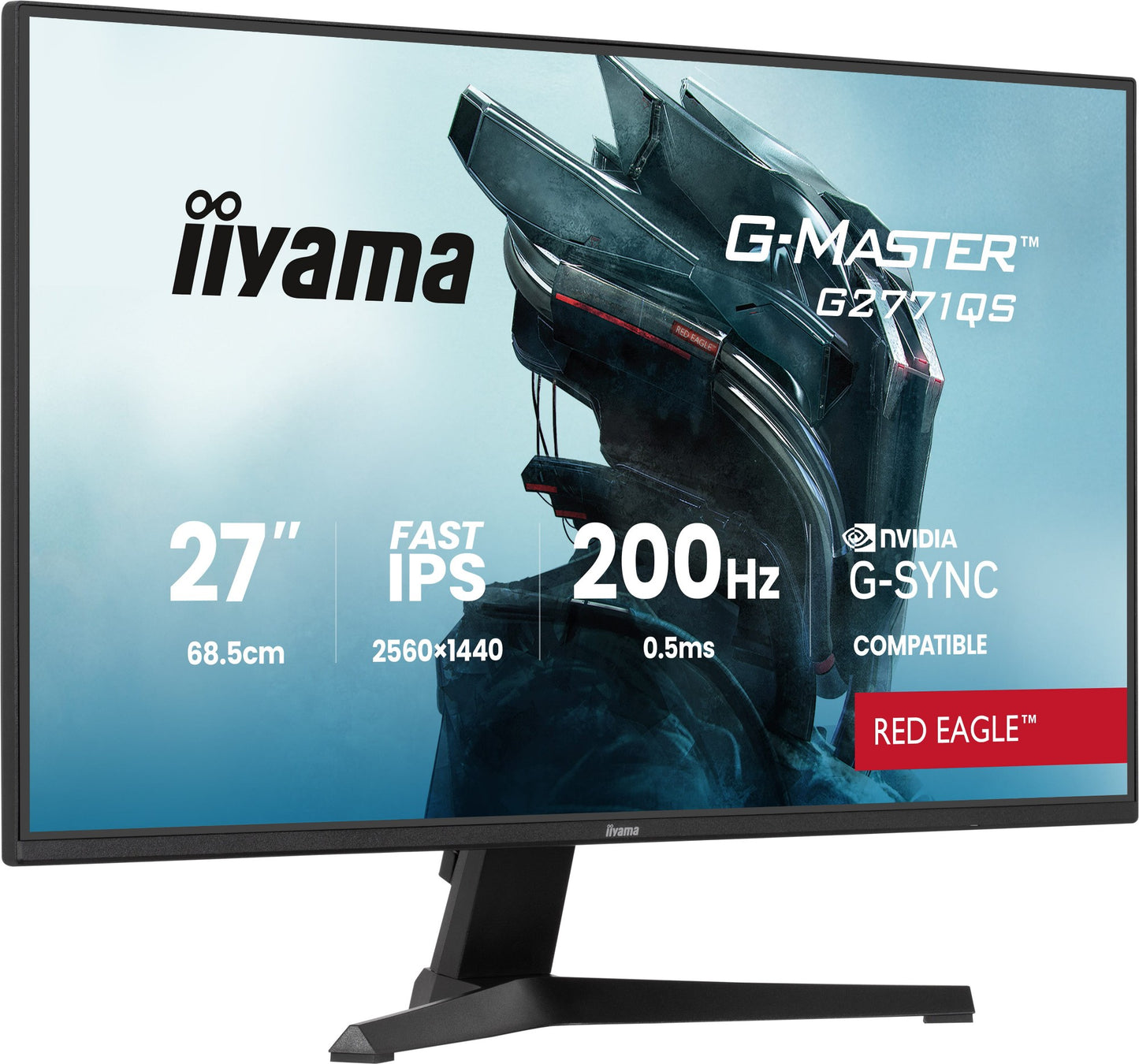 iiyama G-MASTER G2771QS-B1 27" QHD IPS 200Hz Monitor