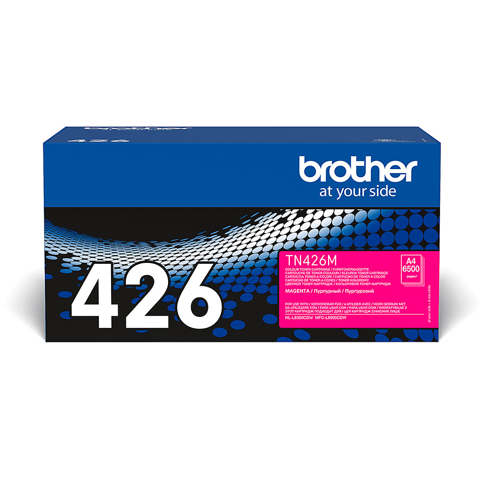Brother TN-426M Magenta Toner Cartridge (6.5K pages, Brother HL-L 8360)