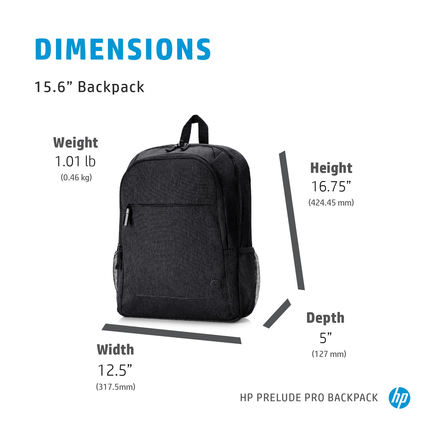 HP Prelude Pro 15.6-inch Backpack Laptop Bag