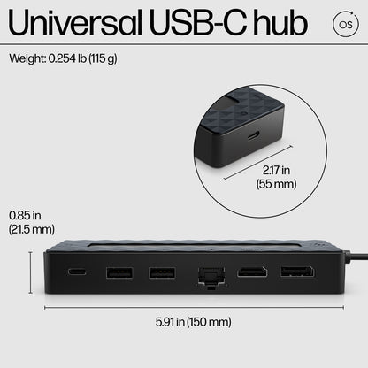 HP Universal Hub and USB-C Docking Station