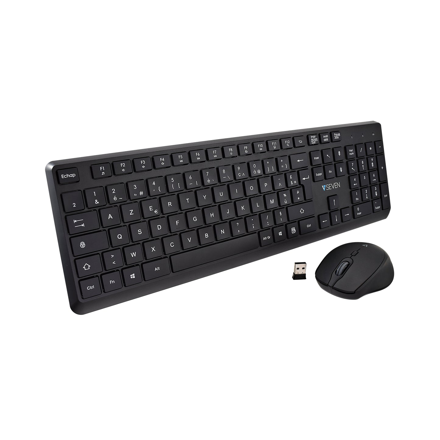 V7 CKW350FR FR Wireless Keyboard & Mouse Combo