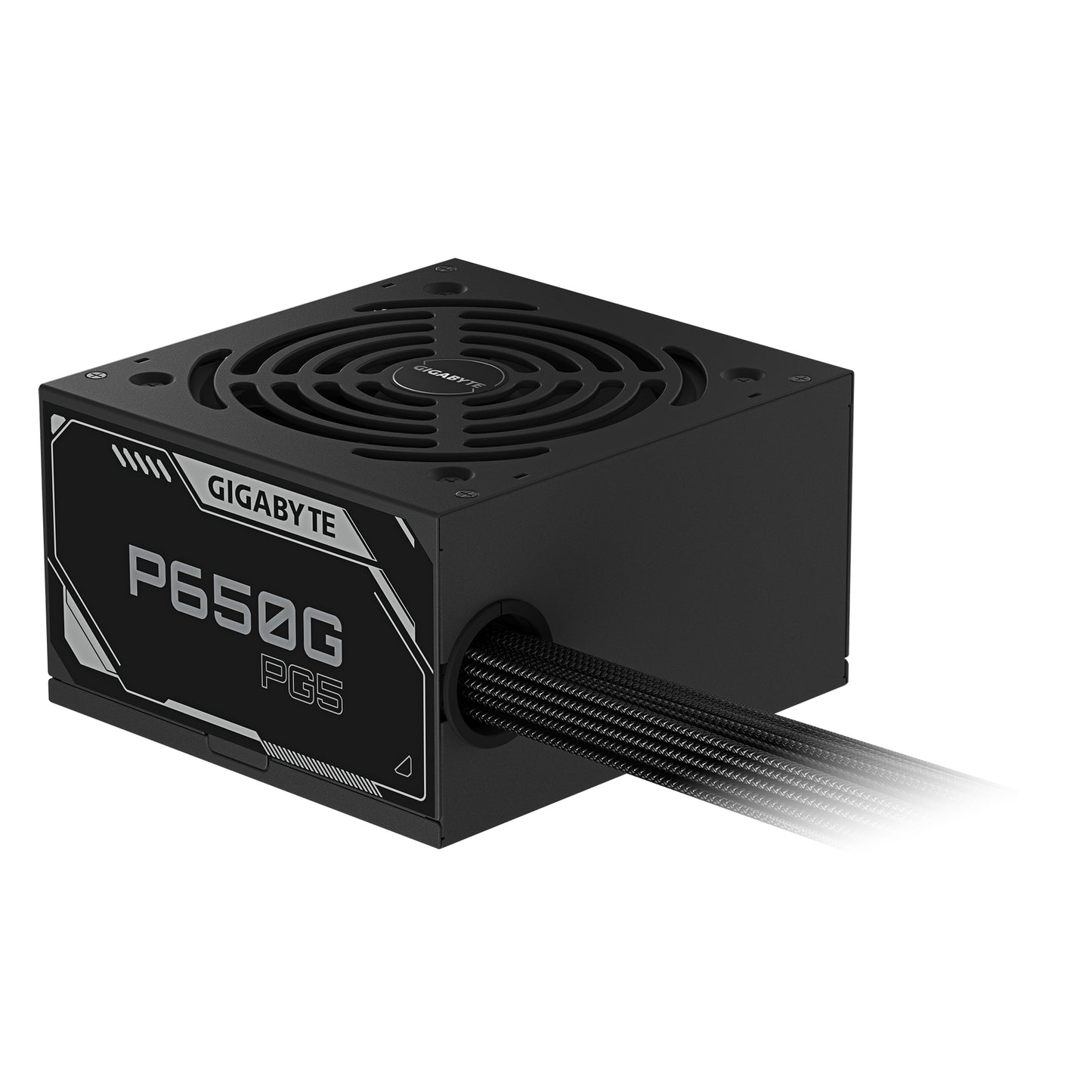 Gigabyte P650G PCIE 5.1 Power Supply - PCIe 5.1, 80 PLUS Silver, 120mm Fan, ATX 3.1