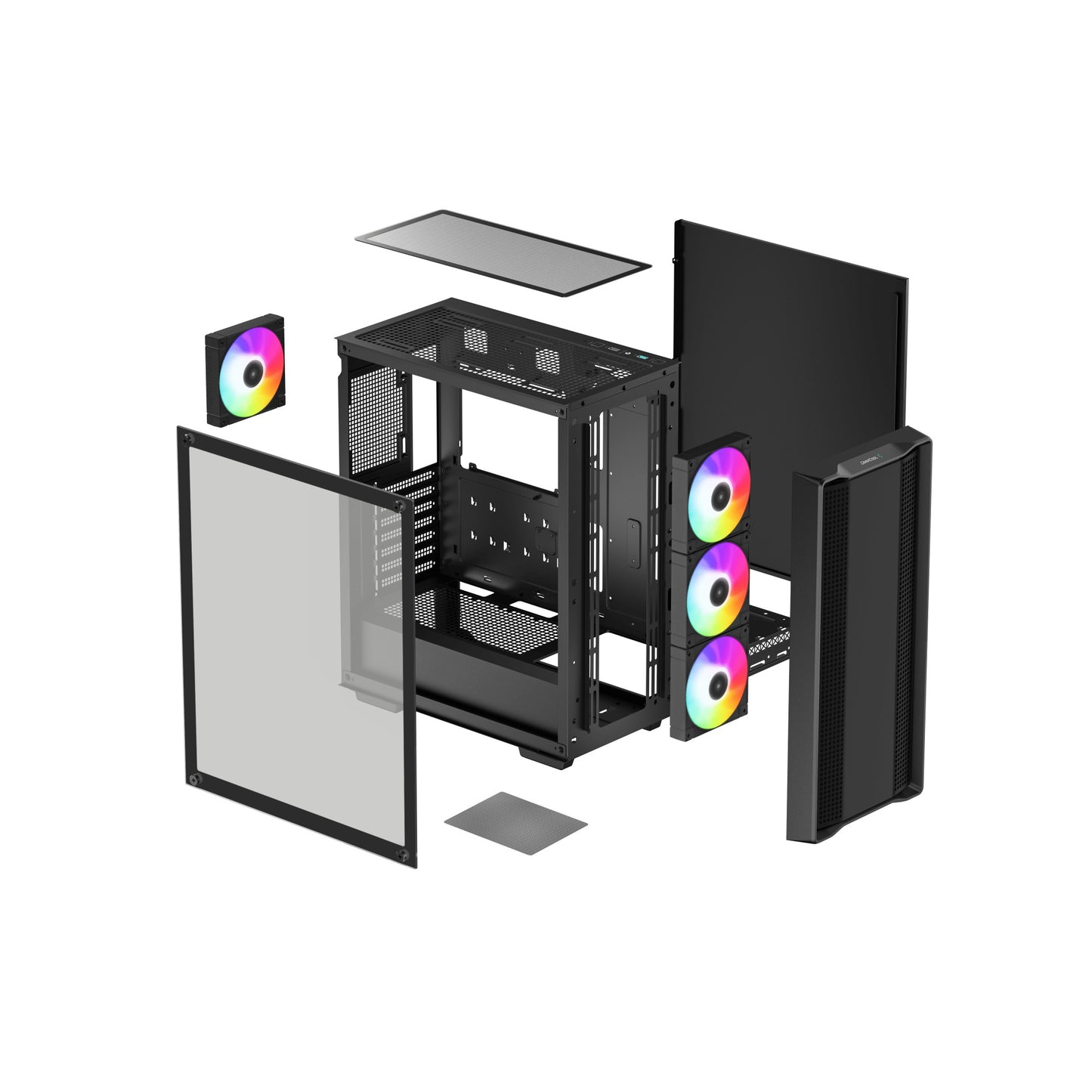 DeepCool CC560 ARGB V2 Midi Tower Black PC Case