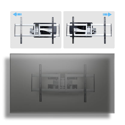 StarTech.com Heavy-Duty Articulating TV Wall Mount for up to 100-inch and