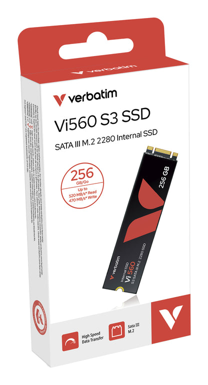 Verbatim 49362 256GB M.2 SATA SSD