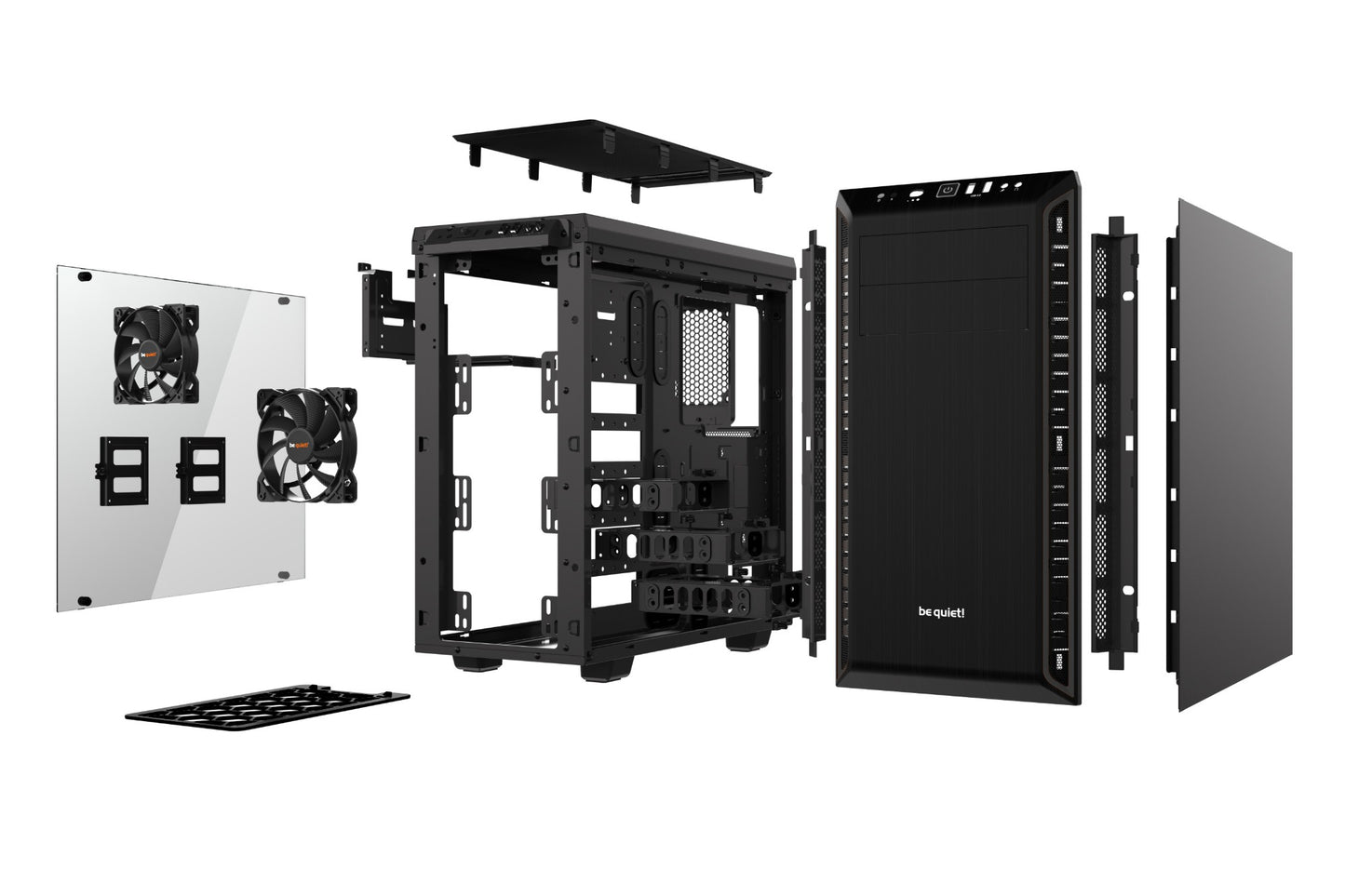 be quiet! Pure Base 600 Window Midi Tower Black PC Case