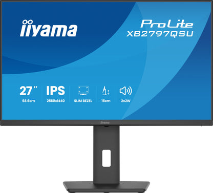 iiyama ProLite XB2797QSU-B1 27" QHD IPS Monitor