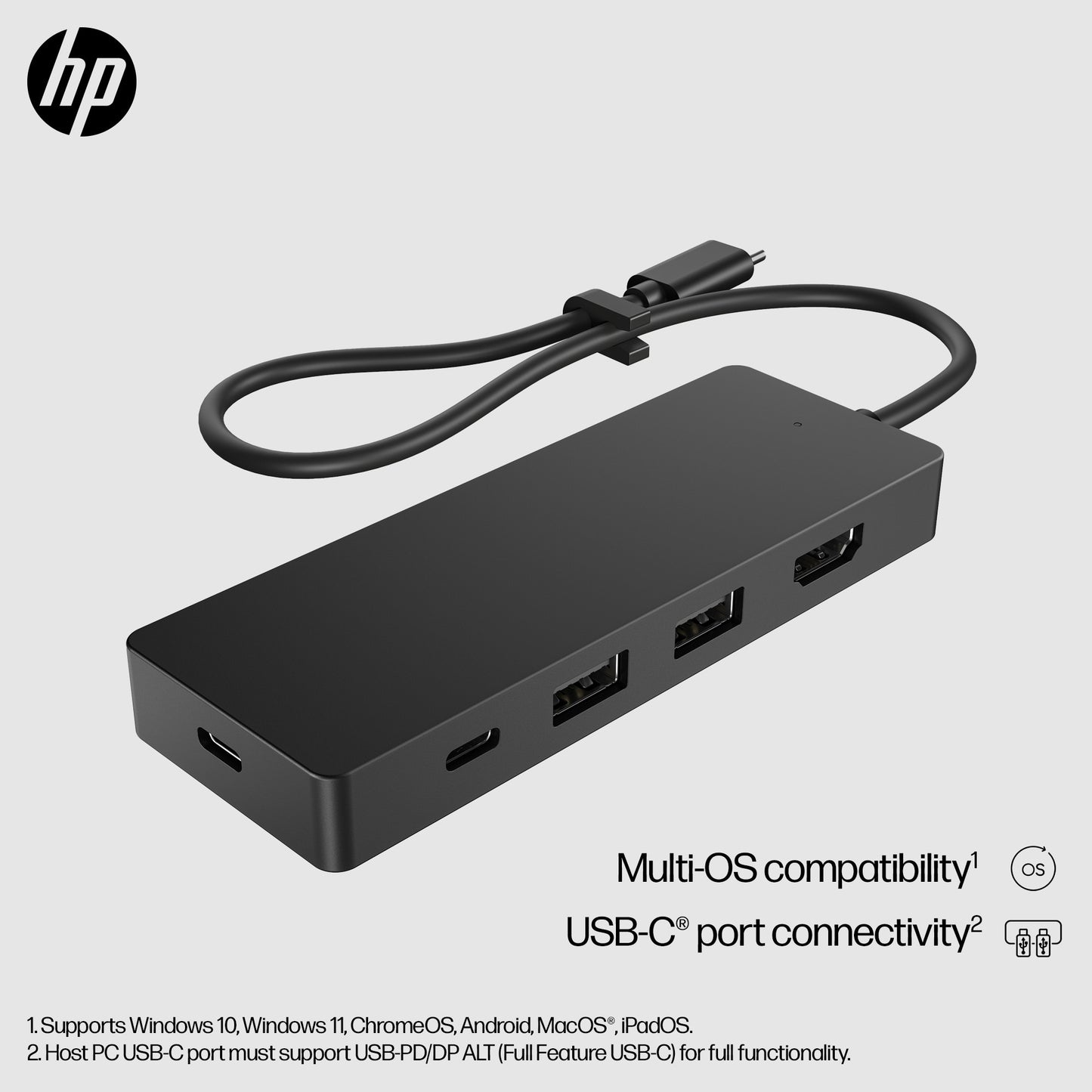 HP Travel Hub G3 USB-C Docking Station