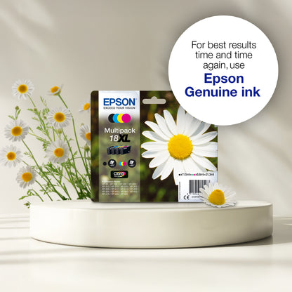 Epson C13T18014012/18 Black Ink Cartridge (175 pages, Epson XP 30)