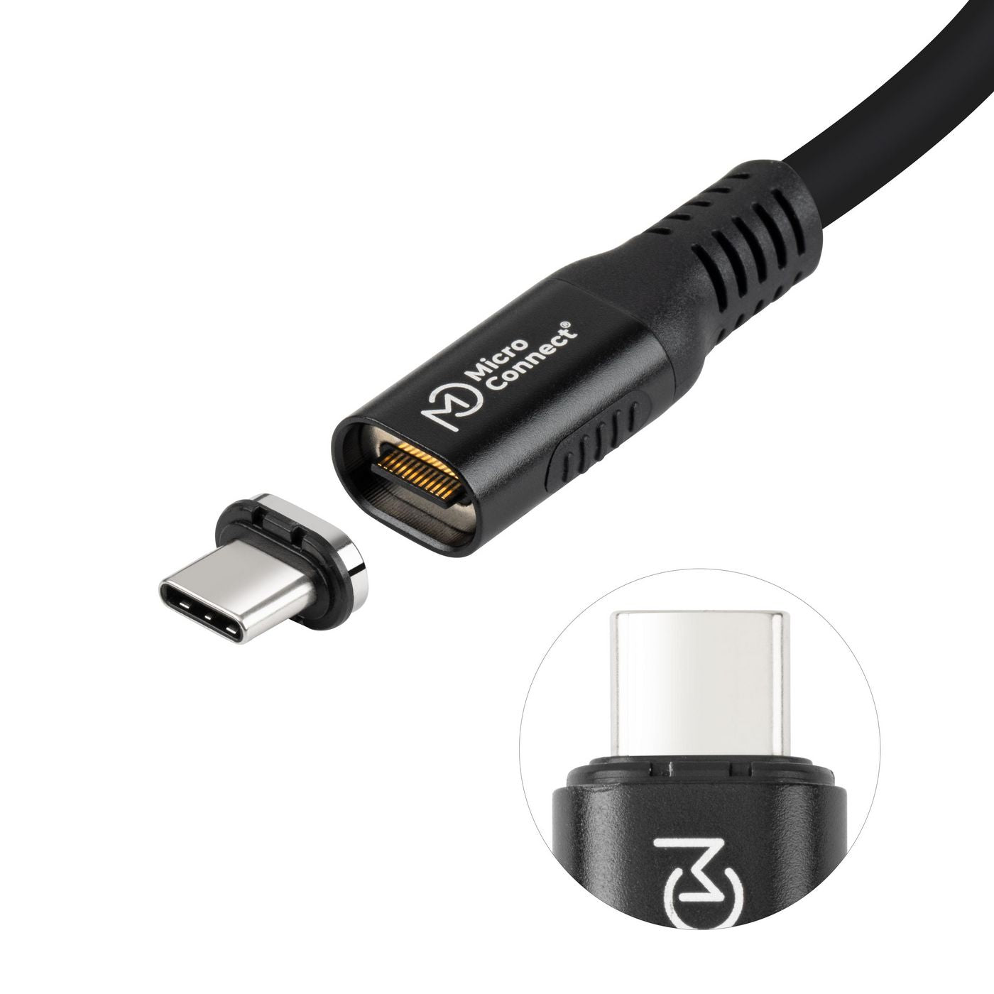 Microconnect MC-LS-USB4CC0.5 USB cable USB4 Gen 3x2 0.5 m USB C 240 W Black