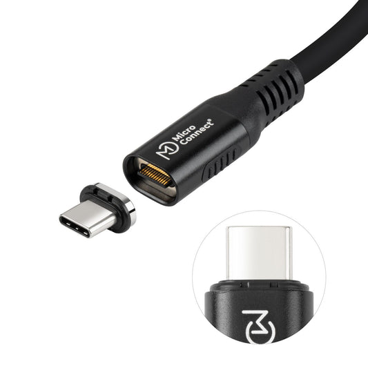 Microconnect MC-LS-USB4CC0.5 USB cable USB4 Gen 3x2 0.5 m USB C 240 W Black