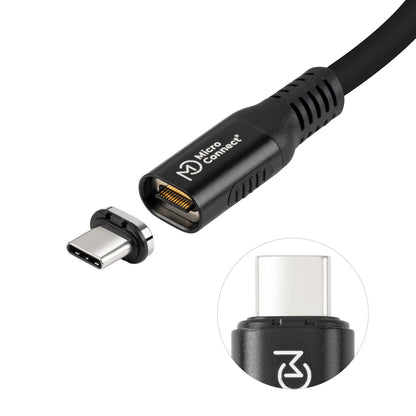 Microconnect MC-LS-USB4CC2.0 USB cable USB4 Gen 3x2 2 m USB C 240 W Black
