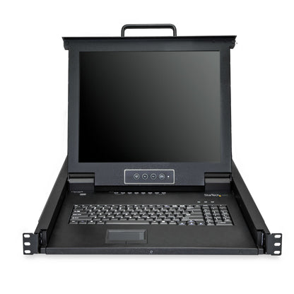 StarTech.com 8 Port Rackmount KVM Console w/ 6ft Cables - Integrated KVM Switch w/ (NS1708K)