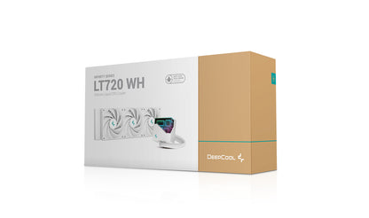 DeepCool LT720 WH Processor All-in-one liquid cooler 12 cm White 1 pc(s) Cooling