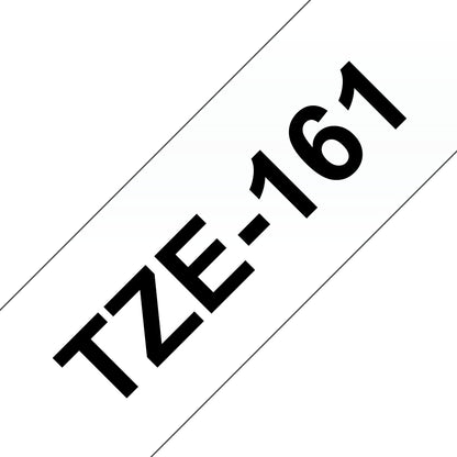 Brother TZE-161 DirectLabel black on Transparent 36mm x 8m for Brother P-Touch TZ Labels
