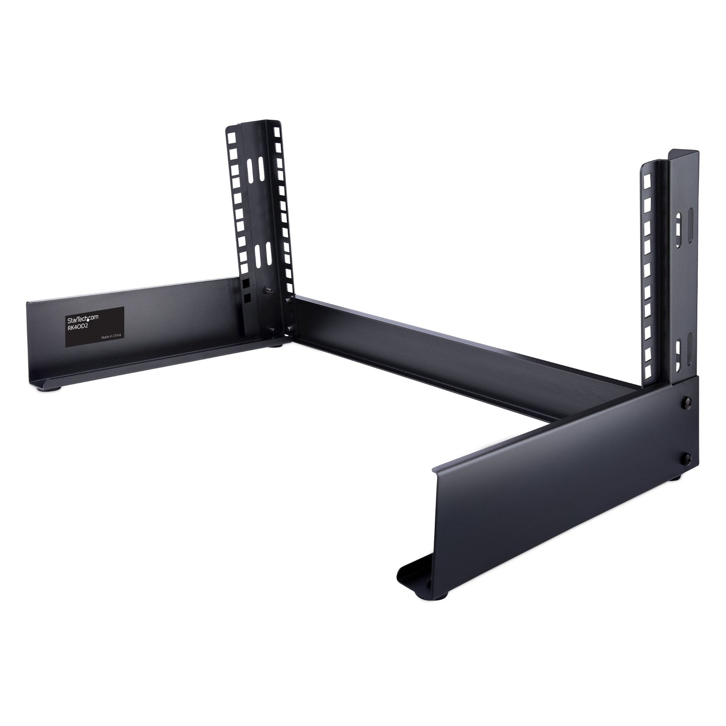 StarTech.com 2-Post 4U Desktop Server Rack, Small Open Frame 19in Computer Rack